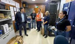 Ministro de Obras Públicas inspecciona el aeropuerto de Viru Viru e identifica oportunidad para mejorar la calidad del servicio