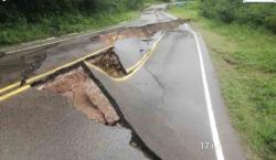 ¡Atención! La antigua ruta Santa Cruz - Cochabamba queda intransitable tras fuertes lluvias