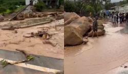 Reportan seis personas desaparecidas y al menos dos heridos por inundación en Samaipata