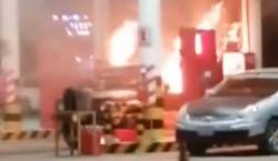 Explosión en surtidor de Portachuelo deja cuatro heridos; una mujer y un menor con quemaduras en el 70% del cuerpo