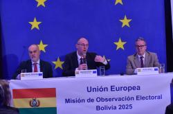 Misión de observación de la UE realiza 19 recomendaciones para las elecciones subnacionales