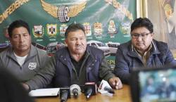 Confederación de Choferes de Bolivia anuncia paro indefinido desde el lunes