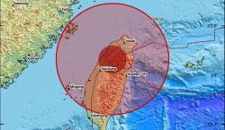 Terremoto de magnitud 6,6 sacude Taiwán