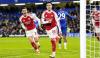Arsenal supera al Chelsea en la semifinal de ida de la Copa de Inglaterra