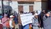 Desocupados de Huanuni marchan en demanda de fuente laboral en la Empresa Minera