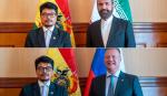 Canciller se reunió con embajadores de Irán y Rusia para hablar de no injerencia y respeto mutuo 