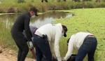 Un hombre es hallado sin vida en una laguna de Los Lotes en Santa Cruz