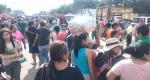Masiva afluencia en el Cambódromo para comprar alimentos a precios accesibles