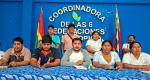 Federaciones del Trópico se declaran “escudo humano” para defender a Evo 