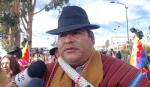 Líder de la “Tupac” advierte al Gobierno: “Renuncia o convulsión”
