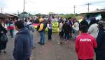 Puerto Paila amanece bloqueada por mototaxistas que exigen cumplimiento de acuerdos