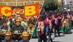 Se fractura alianza con la COB y campesinos de La Paz dejan a sus bases definir el curso del bloqueo