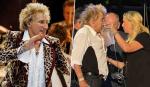 Rod Stewart casi se desmaya durante un concierto y necesitó oxígeno para continuar el show