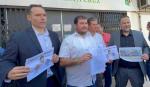Cívicos cruceños denuncian en la Fiscalía a Evo, Argollo y Salazar por nueve delitos en los bloqueos