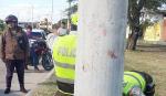 Sargento de la Policía fallece tras impactar con su motocicleta a un poste en la zona de Los Lotes