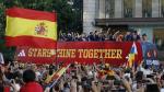 España desata la fiesta en Madrid con la Copa del Mundo