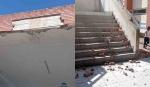 Caída de ladrillos en un colegio deja cuatro estudiantes heridos en la capital cruceña