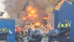 Incendio en fábrica de pinturas se prolongó por más de seis horas y generó explosiones