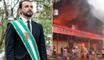 Gobernación despliega apoyo y llama a la unidad tras el incendio en la feria Barrio Lindo