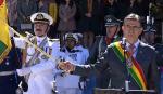 Paz: “Las Fuerzas Armadas pertenecen a Bolivia, a su democracia y a su Constitución”