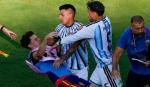 10 partidos de suspensión a Paredes por la pelea en la final y multa a la AFA de 250 mil euros por pancarta de Malvinas