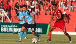 Guabirá le empata a Blooming con un penal dudoso cobrado por el árbitro Jordy Alemán