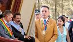 Presidente y vicepresidente rinden homenaje a Cochabamba en actos paralelos