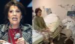 Alejandra Guzmán sufre accidente en pleno concierto y es retirada del escenario en camilla