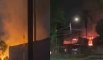 Un incendio afecta el depósito de una fábrica de dulces en La Morita