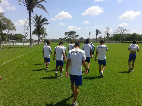 Blooming volvió a entrenarse después de dos meses Sin sueldos, Blooming retorna a los entrenamientos