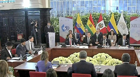 Bolivia-asume-la-presidencia-pro-tempore-de-la-CAN-y-propone-impulsar-la-marca-andina
