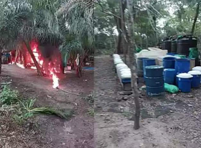 Felcn-destruye-laboratorio-de-cristalizacion-de-cocaina-en-Robore