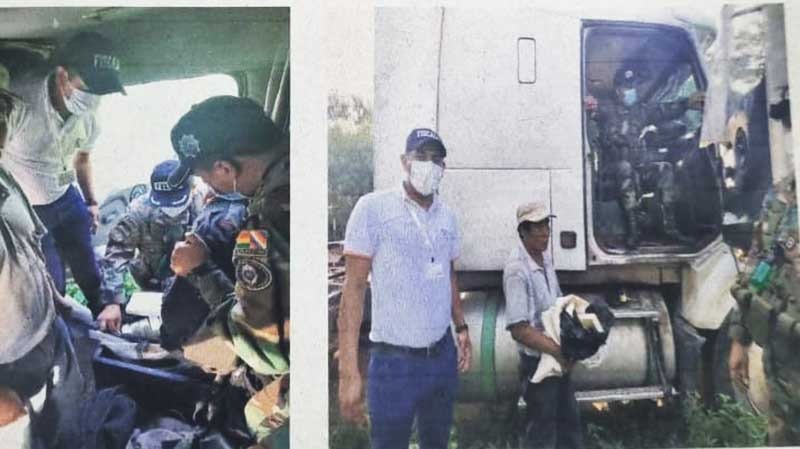 Umopar-Puerto-Quijarro-encuentra-droga-en-camion-trailer-y-detiene-a-dos-personas